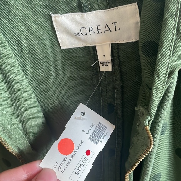 The Great Long Polka dot jacket - Picture 6 of 7